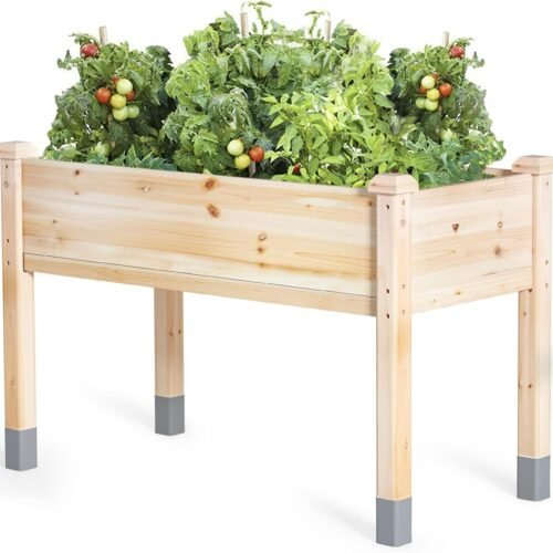 Wooden Raised Garden Bed with Legs