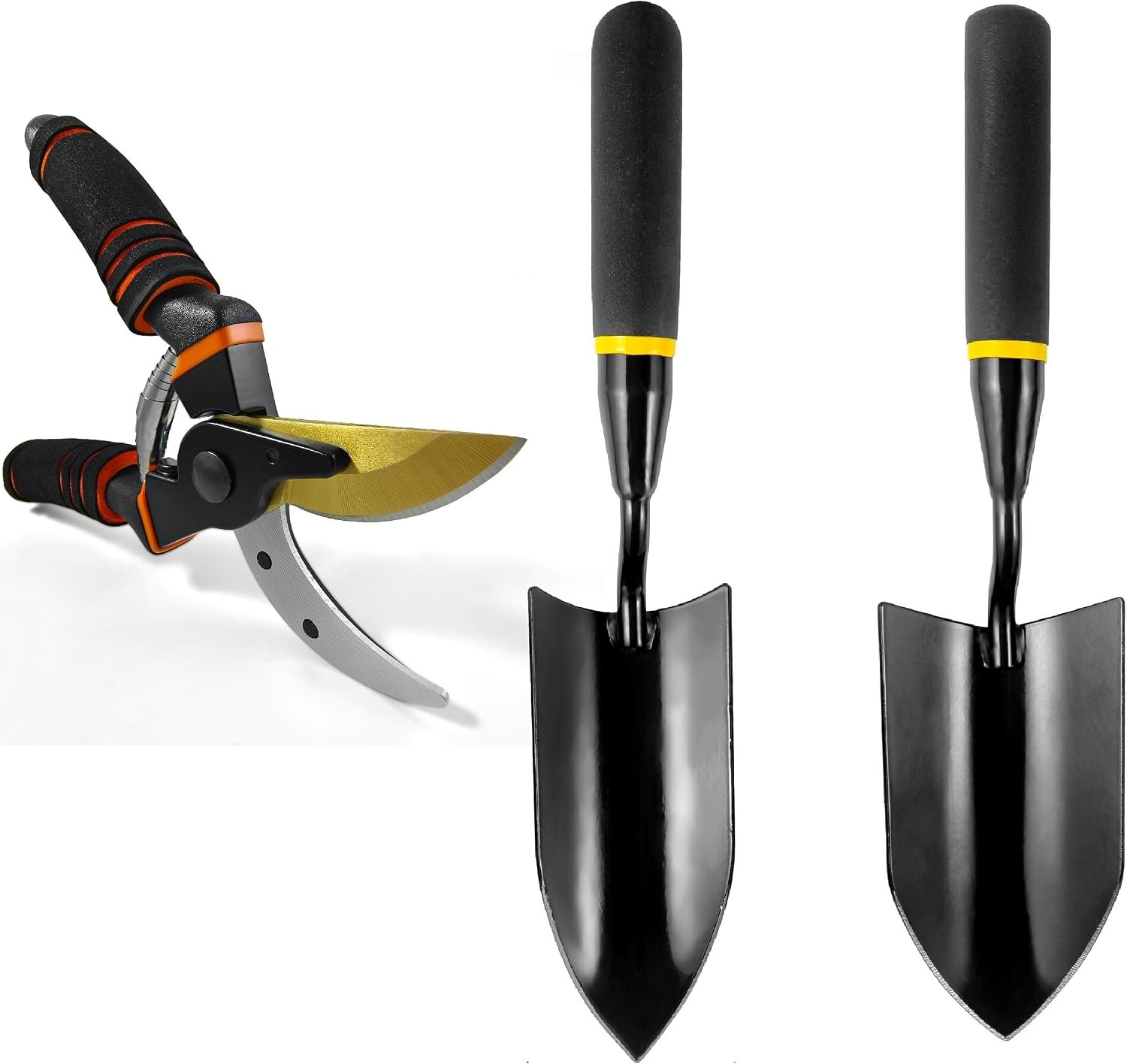 Pruning Shear Trowel and Transplanter Garden Tool Set